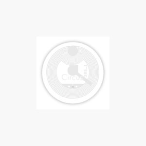 Etichetă NFC albă NTAG213, rotundă 22 mm