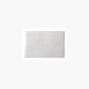 Etichetă NFC albă NTAG213, format card 54×85 mm