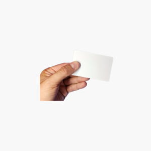 Card NFC alb, format 54×85 mm
