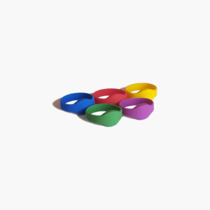 Brățară NFC din silicon NTAG213, colorată