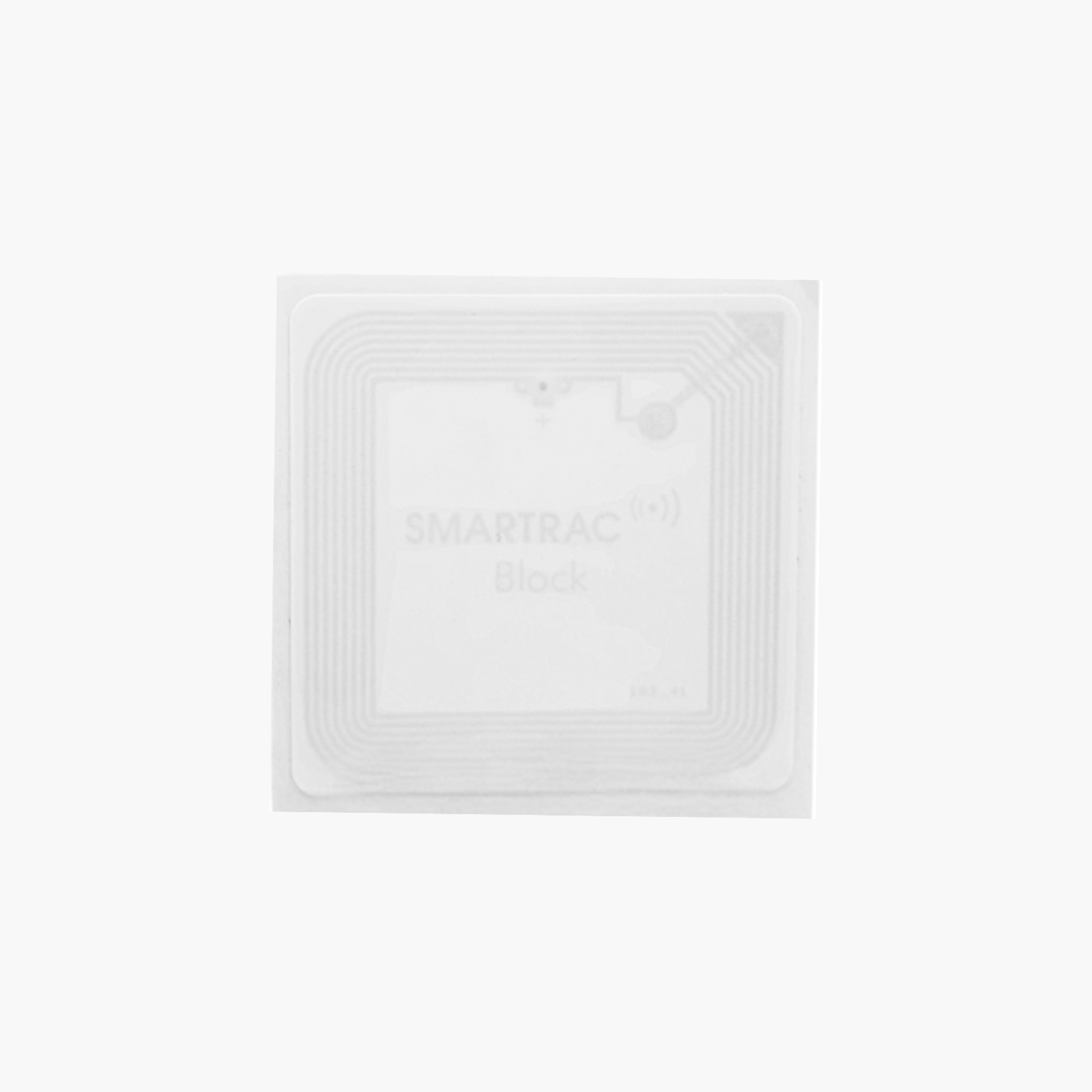 Etichetă NFC albă ICODE SLIX2, 50×50 mm